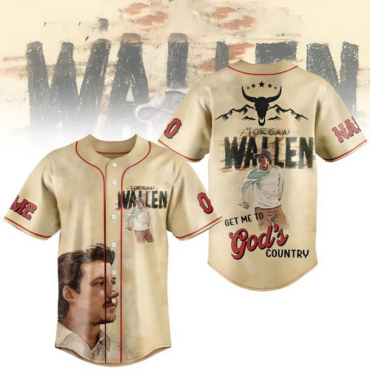 Morgan Wallen Baseball Jersey