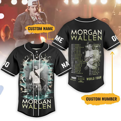 Morgan Wallen Baseball Jersey