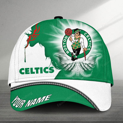 LIMITED EDITION - NEW CUSTOMIZED NBA03 BC BOSTON CELTICS CLASSIC CAP