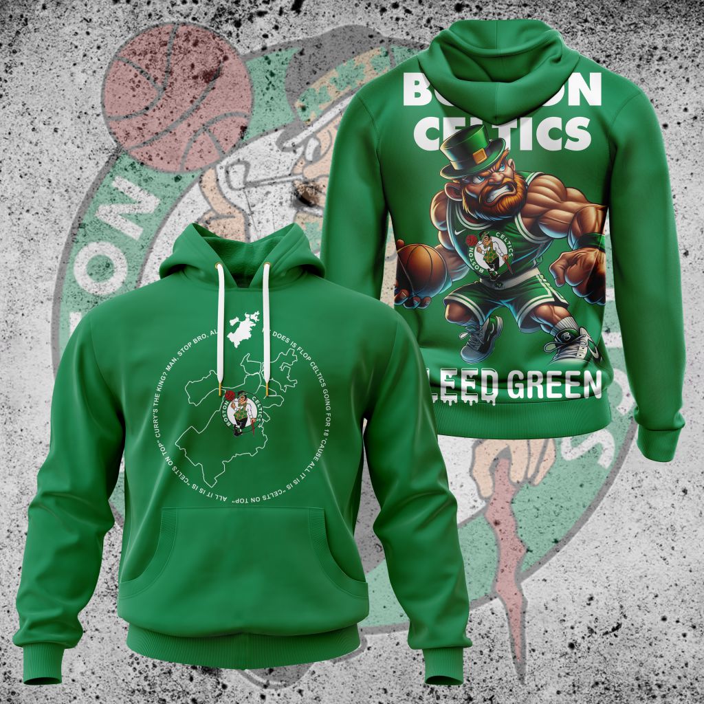 LIMITED EDITION - NEW CUSTOMIZED NBA03 BC BOSTON CELTICS UNISEX T-SHIRT, POLO, HOODIE & JACKETS
