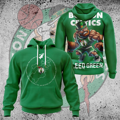 LIMITED EDITION - NEW CUSTOMIZED NBA03 BC BOSTON CELTICS UNISEX T-SHIRT, POLO, HOODIE & JACKETS
