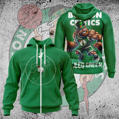 LIMITED EDITION - NEW CUSTOMIZED NBA03 BC BOSTON CELTICS UNISEX T-SHIRT, POLO, HOODIE & JACKETS