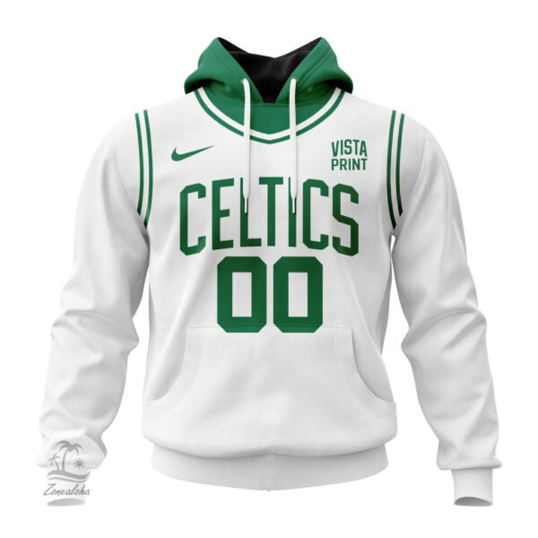 LIMITED EDITION - NEW CUSTOMIZED NBA03 BC BOSTON CELTICS UNISEX T-SHIRT, POLO, HOODIE & JACKETS