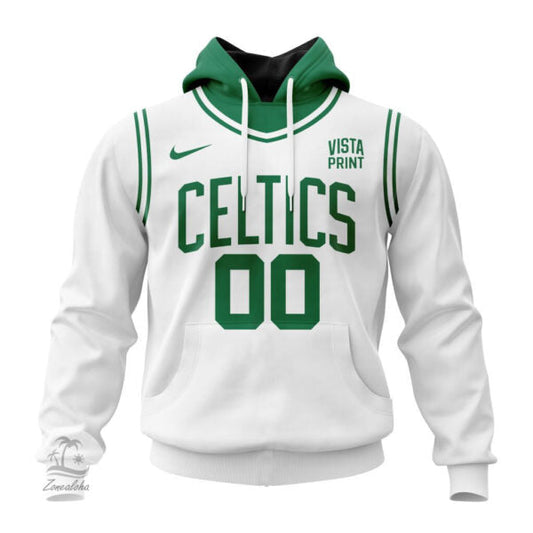 LIMITED EDITION - NEW CUSTOMIZED NBA03 BC BOSTON CELTICS UNISEX T-SHIRT, POLO, HOODIE & JACKETS