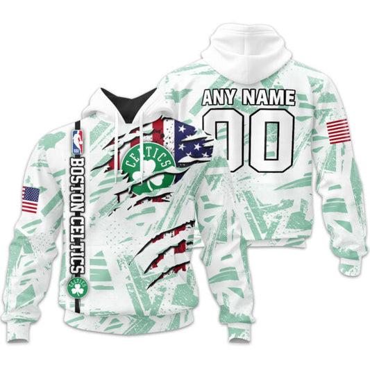 LIMITED EDITION - NEW CUSTOMIZED NBA03 BC BOSTON CELTICS UNISEX T-SHIRT, POLO, HOODIE & JACKETS