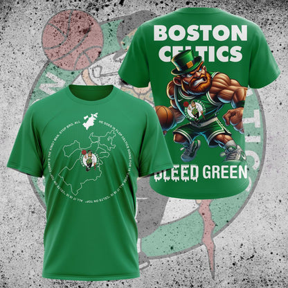 LIMITED EDITION - NEW CUSTOMIZED NBA03 BC BOSTON CELTICS UNISEX T-SHIRT, POLO, HOODIE & JACKETS