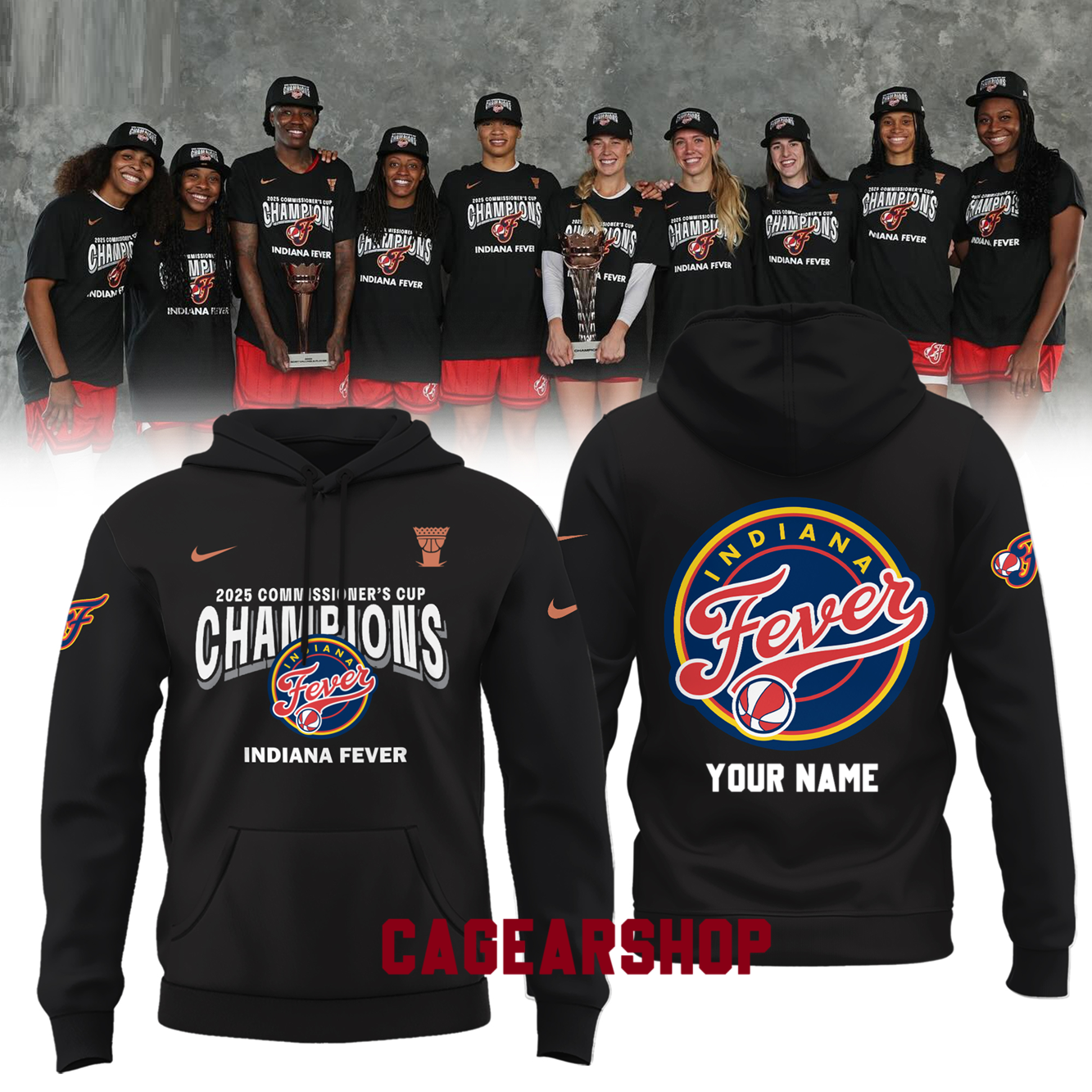 PREMIUM IDN FEVER UNISEX T-SHIRT WNBA02