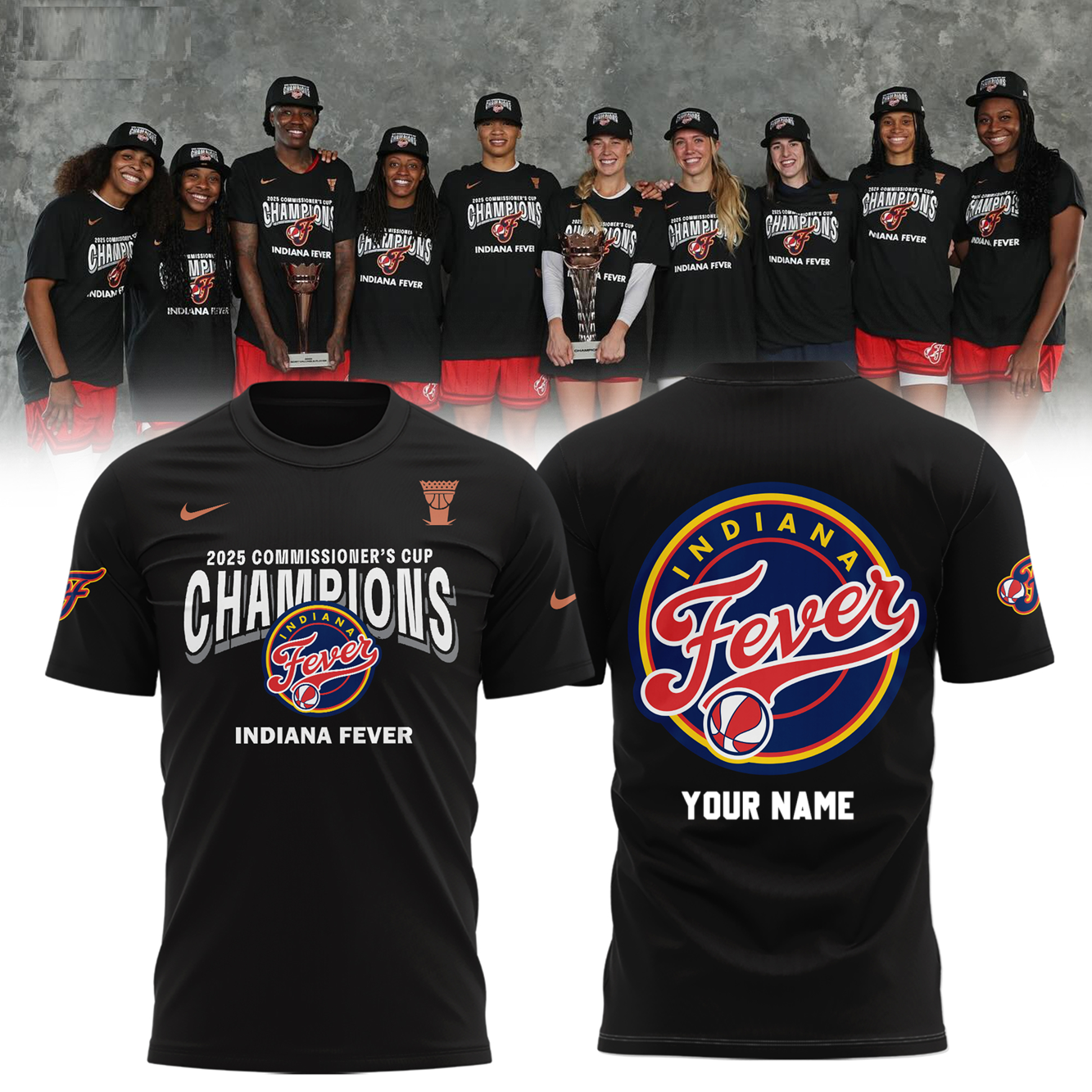 PREMIUM IDN FEVER UNISEX T-SHIRT WNBA02