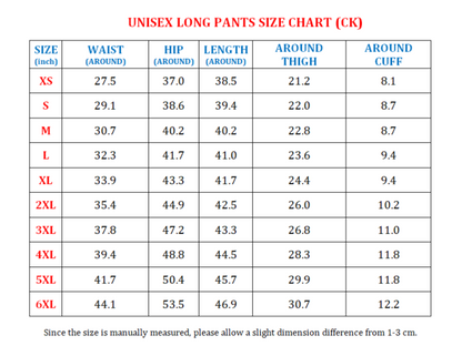 LIMITED EDITION - NEW CUSTOMIZED NBA19 CB CHICAGO BULLS UNISEX LONG PANTS