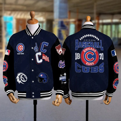 LIMITED EDITION - NEW CUSTOMIZED MLB04 CCS CHICAGO CUBS UNISEX T-SHIRT, POLO, HOODIE & JACKETS