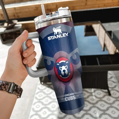 LIMITED EDITION - NEW CUSTOMIZED MLB04 CCS CHICAGO CUBS 40oz TUMBLER