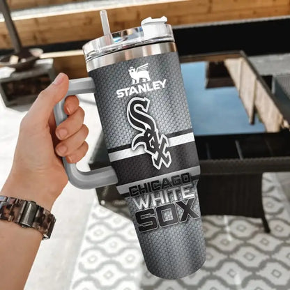 LIMITED EDITION - NEW CUSTOMIZED MLB26 CWS CHICAGO WHITE SOX 40oz TUMBLER