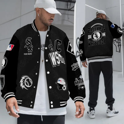 LIMITED EDITION - NEW CUSTOMIZED MLB26 CWS CHICAGO WHITE SOX UNISEX T-SHIRT, POLO, HOODIE & JACKETS