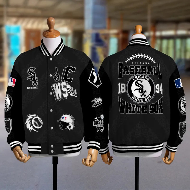 LIMITED EDITION - NEW CUSTOMIZED MLB26 CWS CHICAGO WHITE SOX UNISEX T-SHIRT, POLO, HOODIE & JACKETS