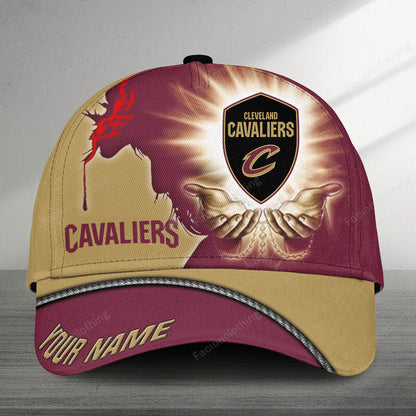 LIMITED EDITION - NEW CUSTOMIZED NBA02 CC CLEVELAND CAVALIERS CLASSIC CAP