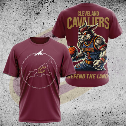 LIMITED EDITION - NEW CUSTOMIZED NBA02 CC CLEVELAND CAVALIERS UNISEX T-SHIRT, POLO, HOODIE & JACKETS
