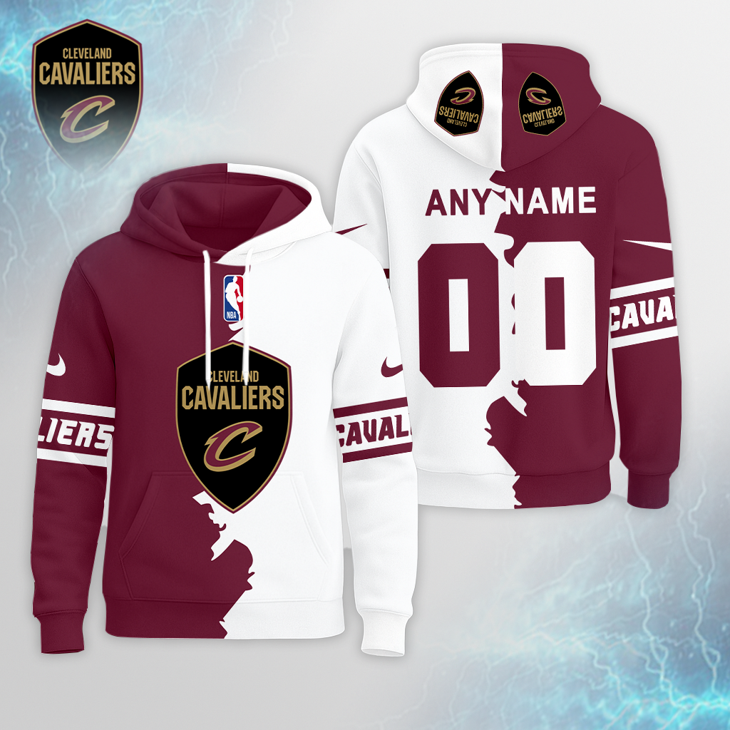 LIMITED EDITION - NEW CUSTOMIZED NBA02 CC CLEVELAND CAVALIERS UNISEX T-SHIRT, POLO, HOODIE & JACKETS