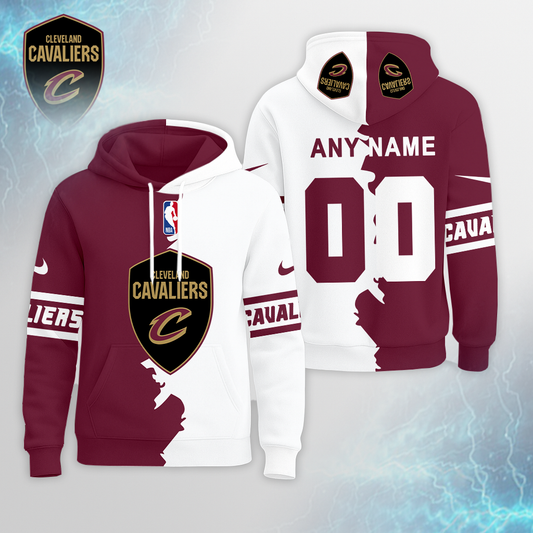 LIMITED EDITION - NEW CUSTOMIZED NBA02 CC CLEVELAND CAVALIERS UNISEX T-SHIRT, POLO, HOODIE & JACKETS