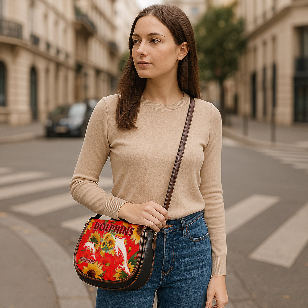 NRL 2025 Custom Saddle Bag