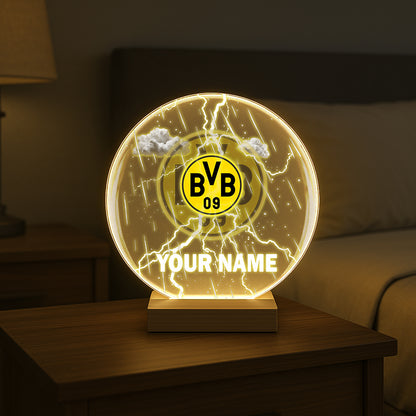 Bundesliga Circular Acrylic LED Night Light