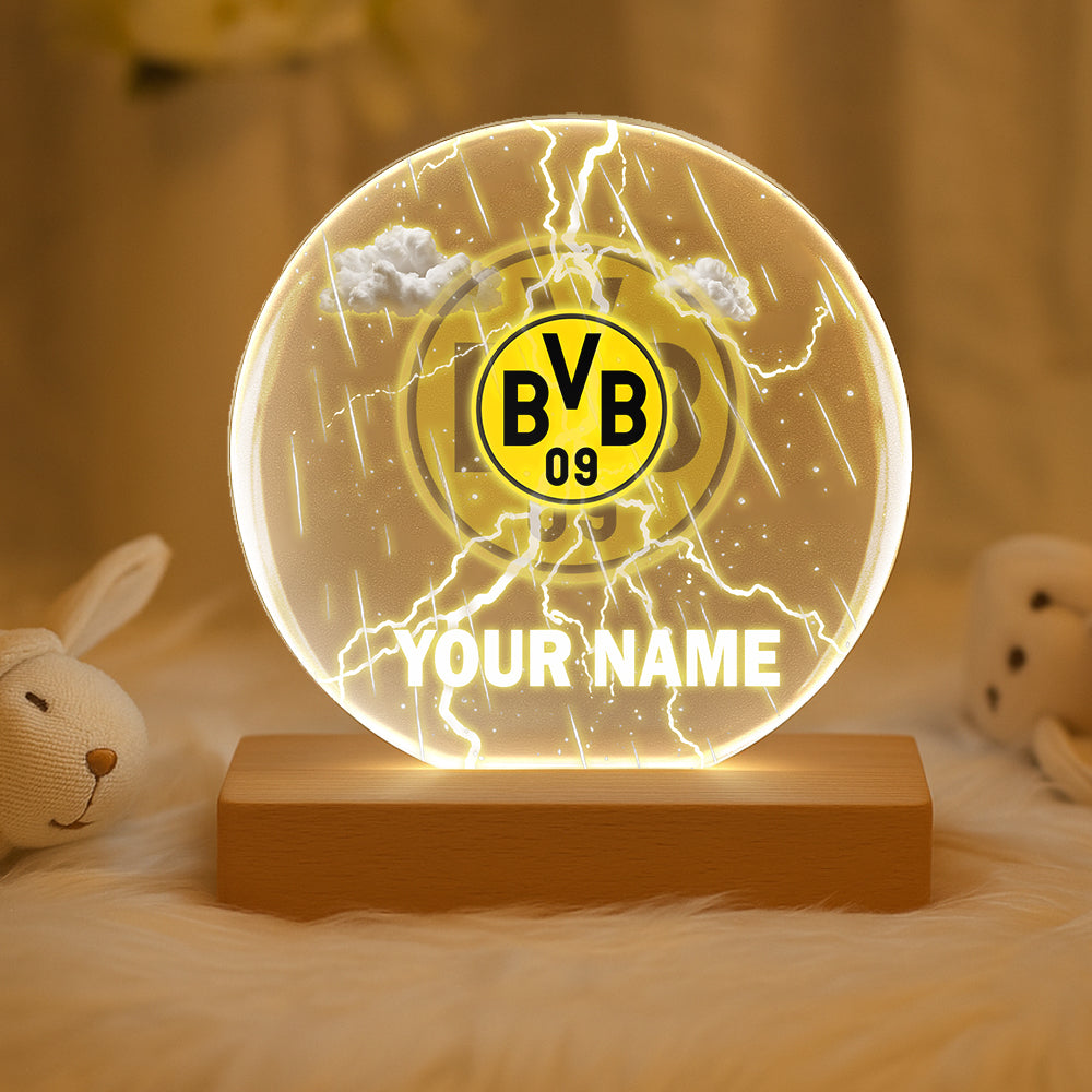 Bundesliga Circular Acrylic LED Night Light