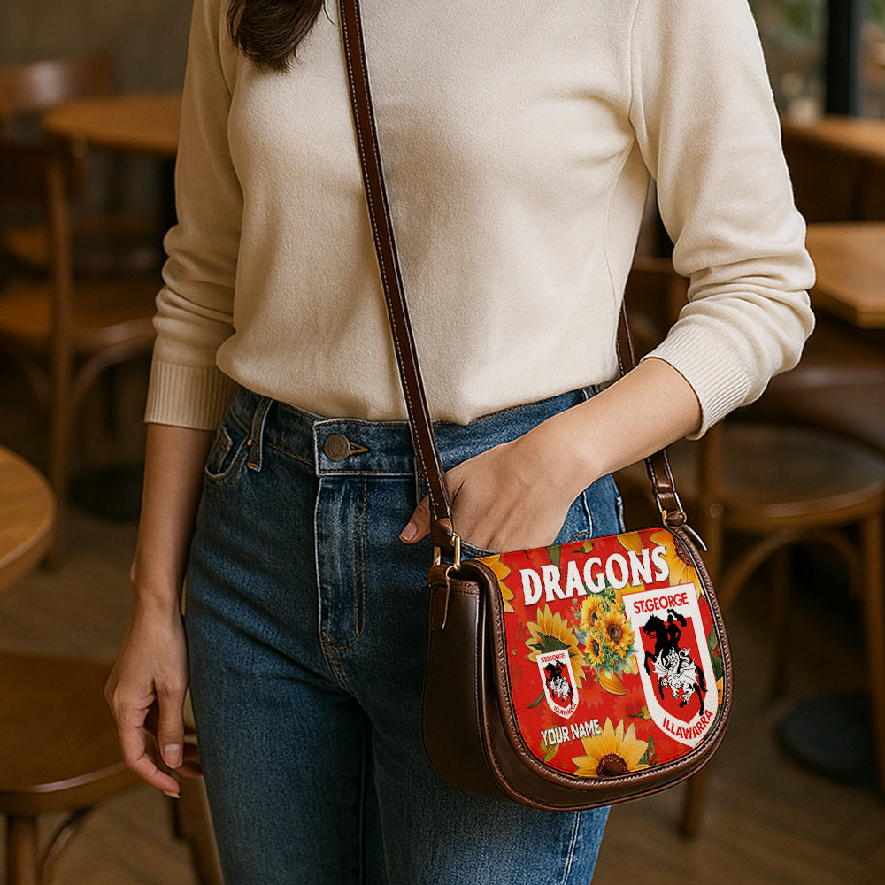 NRL 2025 Custom Saddle Bag