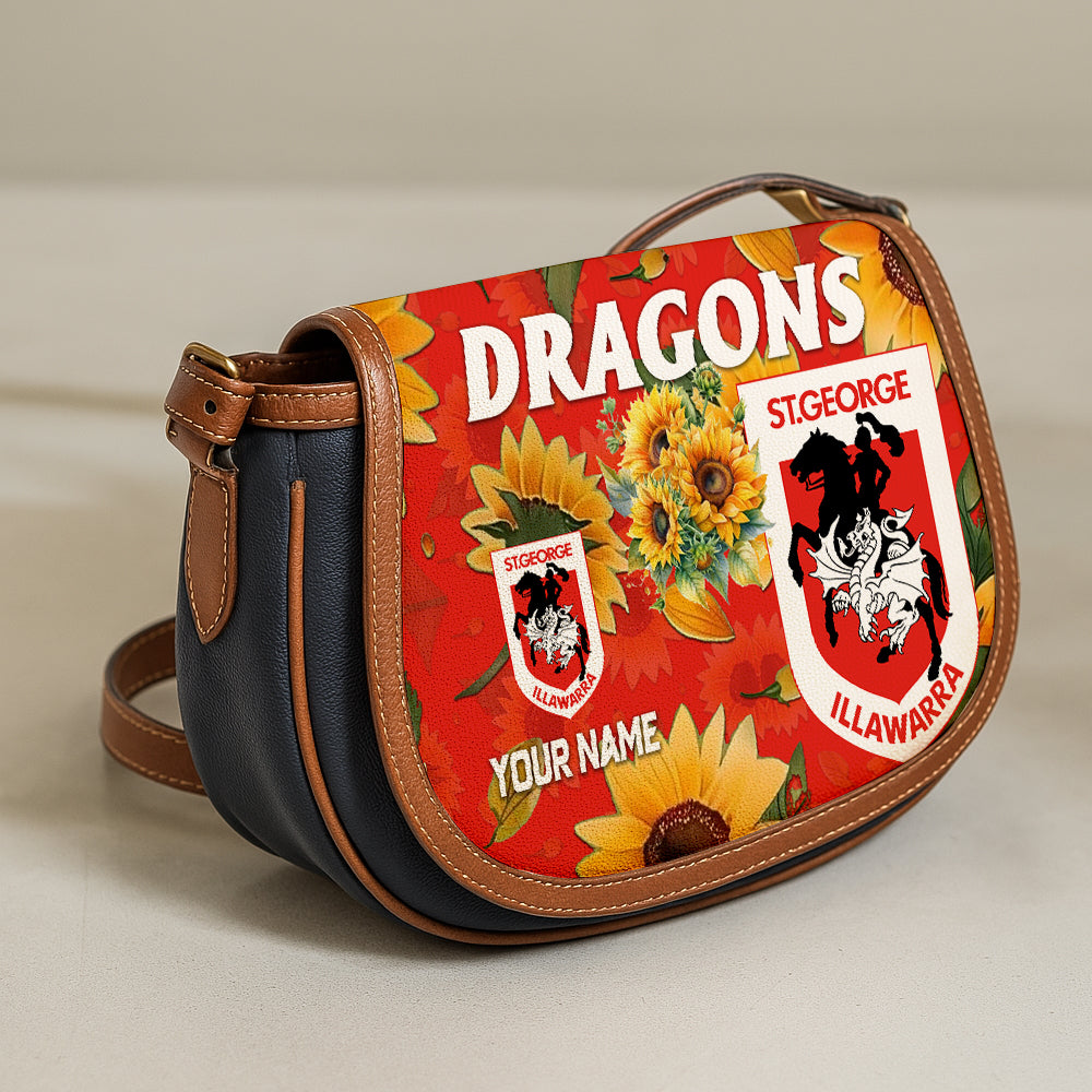 NRL 2025 Custom Saddle Bag