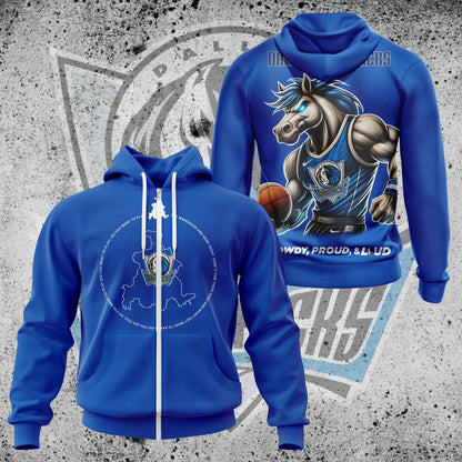 LIMITED EDITION - NEW CUSTOMIZED NBA18 DM DALLAS MAVERICKS UNISEX T-SHIRT, POLO, HOODIE & JACKETS