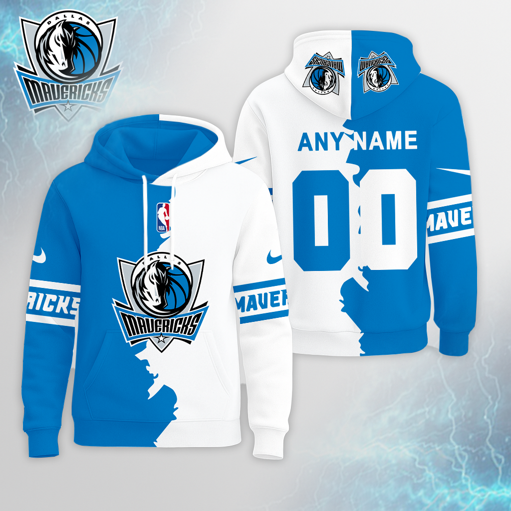 LIMITED EDITION - NEW CUSTOMIZED NBA18 DM DALLAS MAVERICKS UNISEX T-SHIRT, POLO, HOODIE & JACKETS