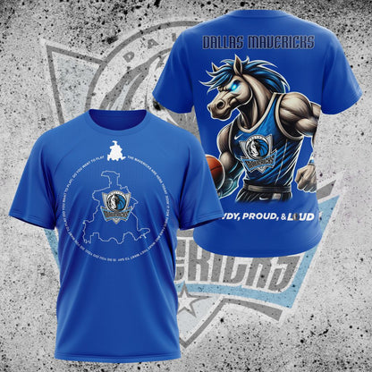LIMITED EDITION - NEW CUSTOMIZED NBA18 DM DALLAS MAVERICKS UNISEX T-SHIRT, POLO, HOODIE & JACKETS