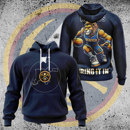 LIMITED EDITION - NEW CUSTOMIZED NBA08 DN DENVER NUGGETS UNISEX T-SHIRT, POLO, HOODIE & JACKETS