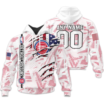 LIMITED EDITION - NEW CUSTOMIZED NBA14 DP DETROIT PISTONS UNISEX T-SHIRT, POLO, HOODIE & JACKETS