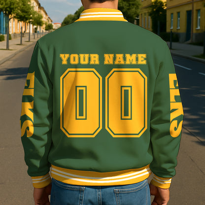 CFL New Personalized Baseball Jacket