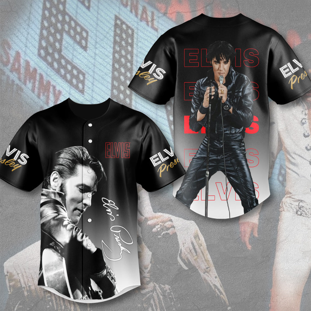 New Premium Elvis Presley Baseball Jersey - EVPLCAO112