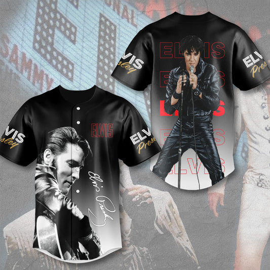 New Premium Elvis Presley Baseball Jersey - EVPLCAO112