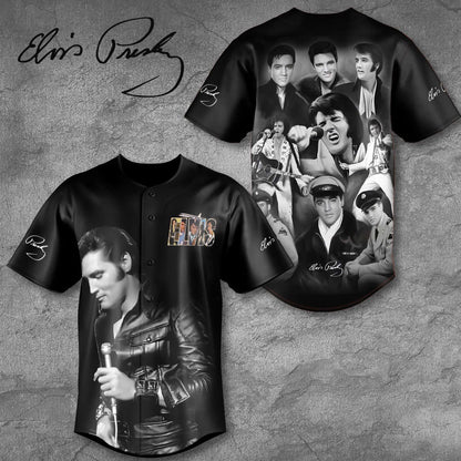 New Premium Elvis Presley Baseball Jersey - EVPLCAO110