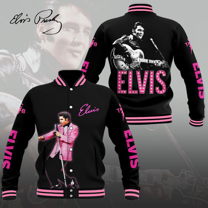 New Premium Elvis Presley Baseball Jacket - EVPLCAO135