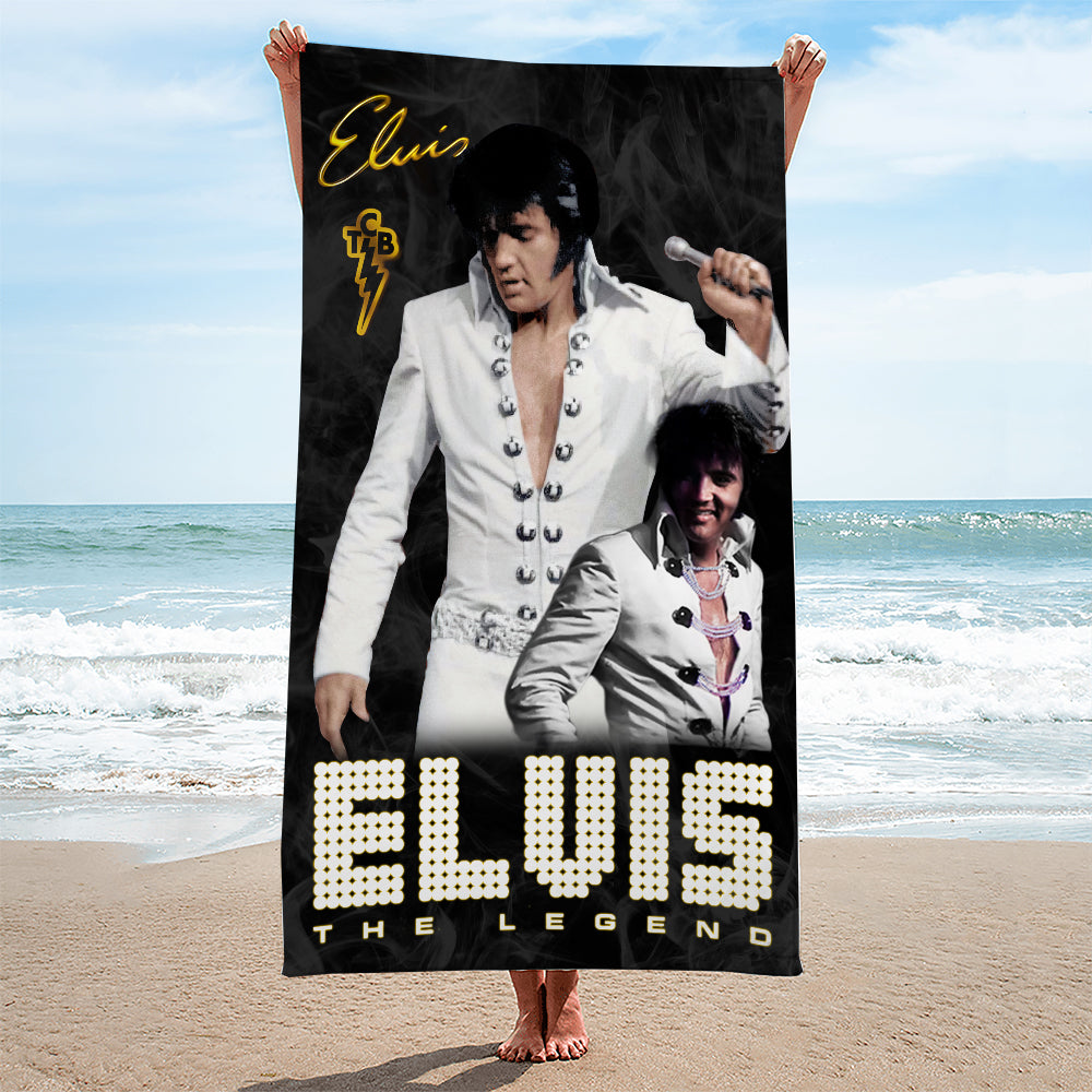 New Premium Elvis Presley Beach & Bath Towel (Kids & Adults Size) - EVPLCAO128