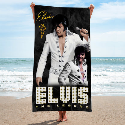 New Premium Elvis Presley Beach & Bath Towel (Kids & Adults Size) - EVPLCAO128