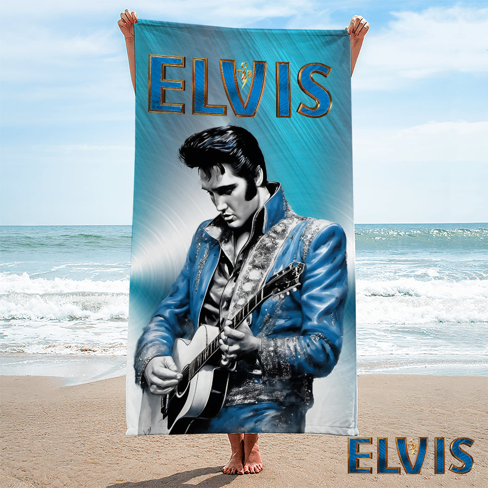 New Premium Elvis Presley Beach & Bath Towel (Kids & Adults Size) - EVPLCAO121