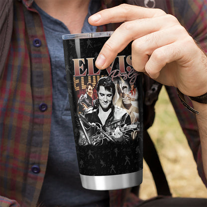 New Premium Elvis Presley Tumbler - EVPLCAO08