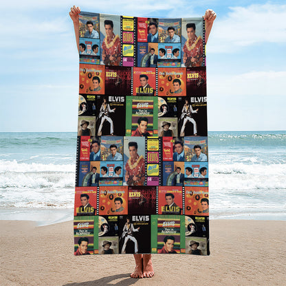 New Premium Elvis Presley Beach & Bath Towel (Kids & Adults Size) - EVPLCAO127