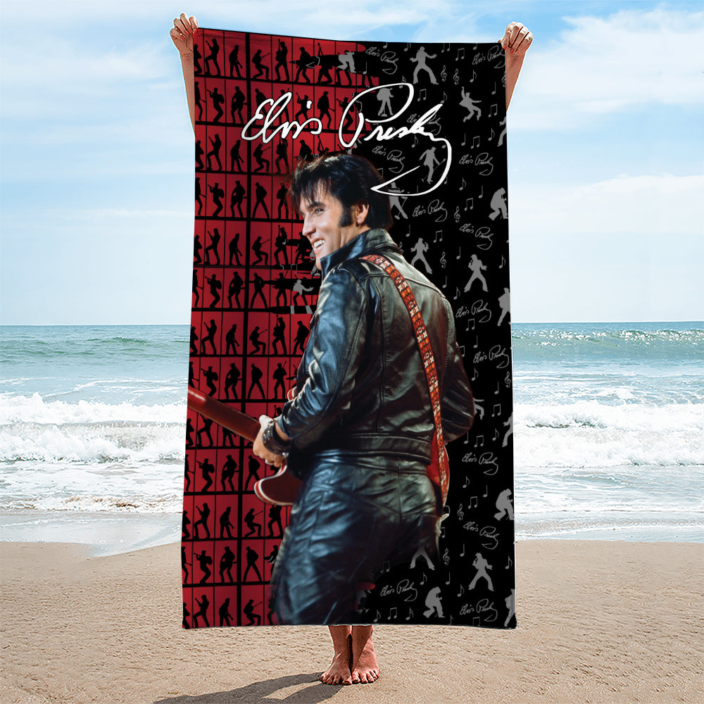 New Premium Elvis Presley Beach & Bath Towel (Kids & Adults Size) - EVPLCAO130