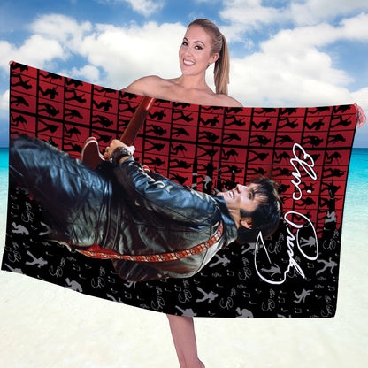 New Premium Elvis Presley Beach & Bath Towel (Kids & Adults Size) - EVPLCAO130