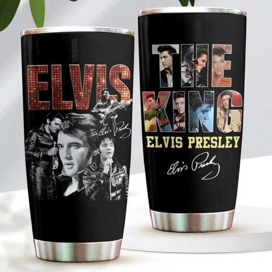 New Premium Elvis Presley Tumbler - EVPLCAO09
