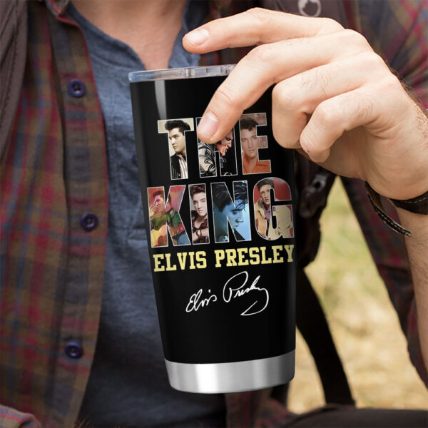 New Premium Elvis Presley Tumbler - EVPLCAO09
