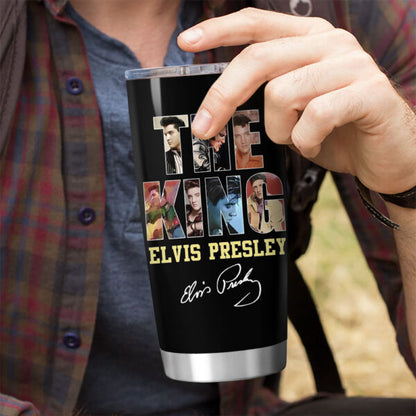 New Premium Elvis Presley Tumbler - EVPLCAO09