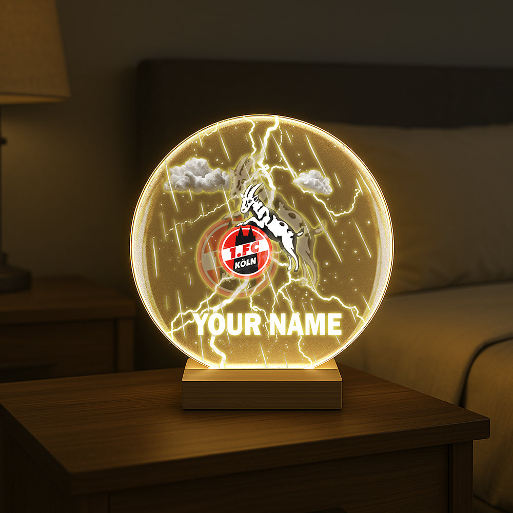 Bundesliga Circular Acrylic LED Night Light