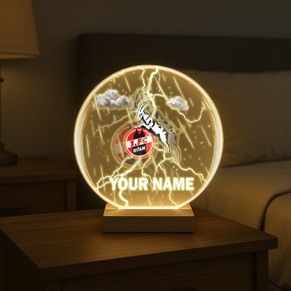 Bundesliga Circular Acrylic LED Night Light