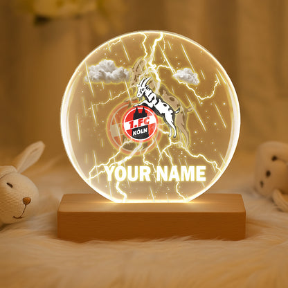 Bundesliga Circular Acrylic LED Night Light